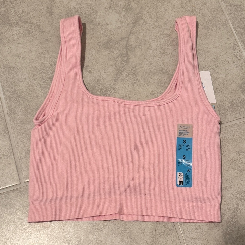 Primark Light Pink Casual Sports Bra